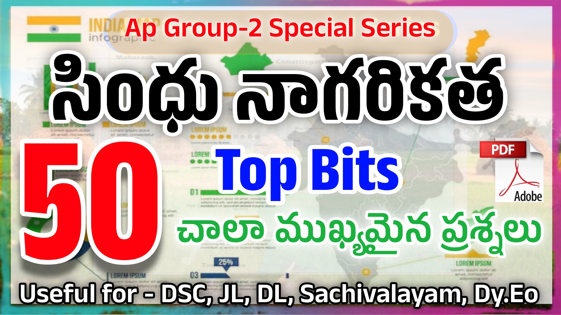 Indian Ancient History Top Bits In Telugu 2024 Group 2 DSC JL DL   Picsart 24 01 16 14 08 55 452 